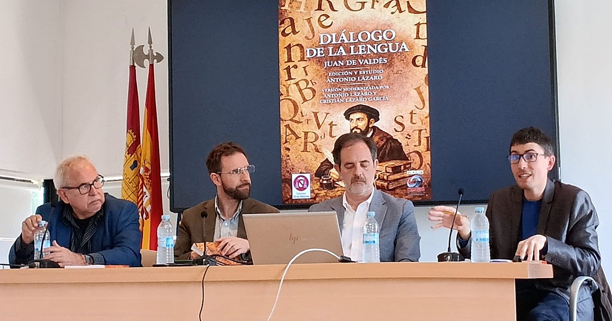 Toledo acoge la presentación del  Diálogo de la Lengua  de Juan de Valdés modernizado