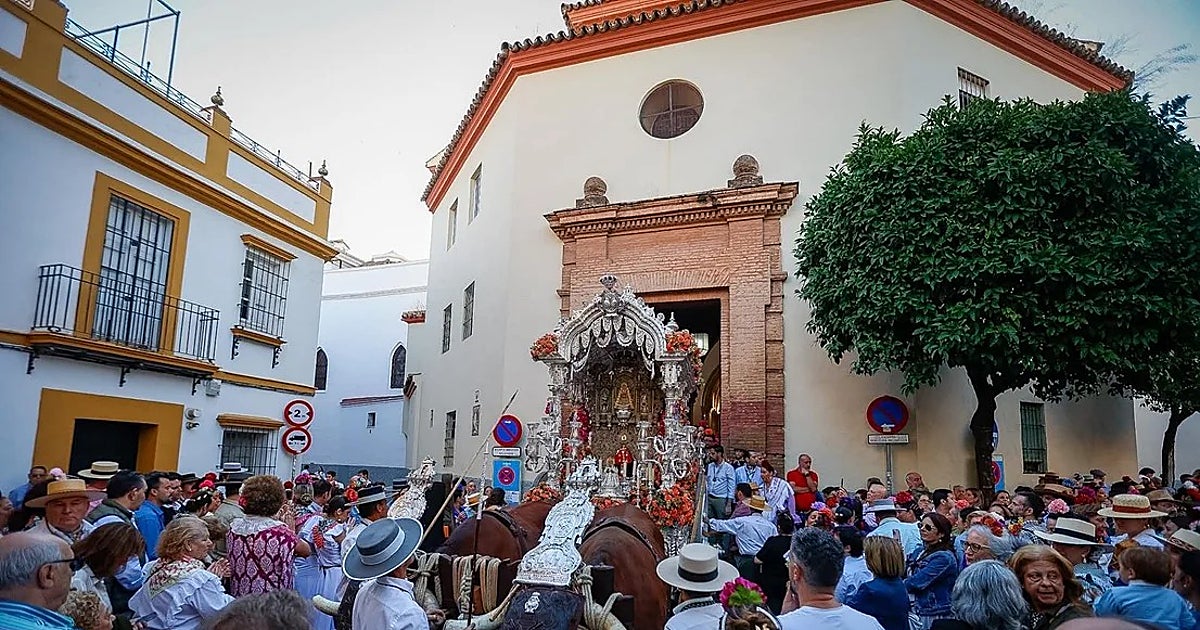 Herido un menor de la hermandad de la Macarena por la patada de un buey cuando hacía el camino al Rocío