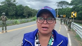Militares impiden protesta de familias fuera de la cárcel de máxima seguridad de Ecuador