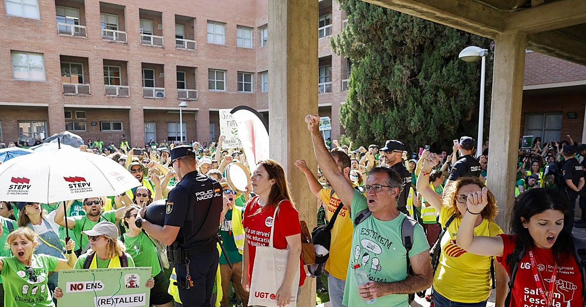 Huelga indefinida de profesores valencianos: y ahora qué tras el no a la subida de 200 euros