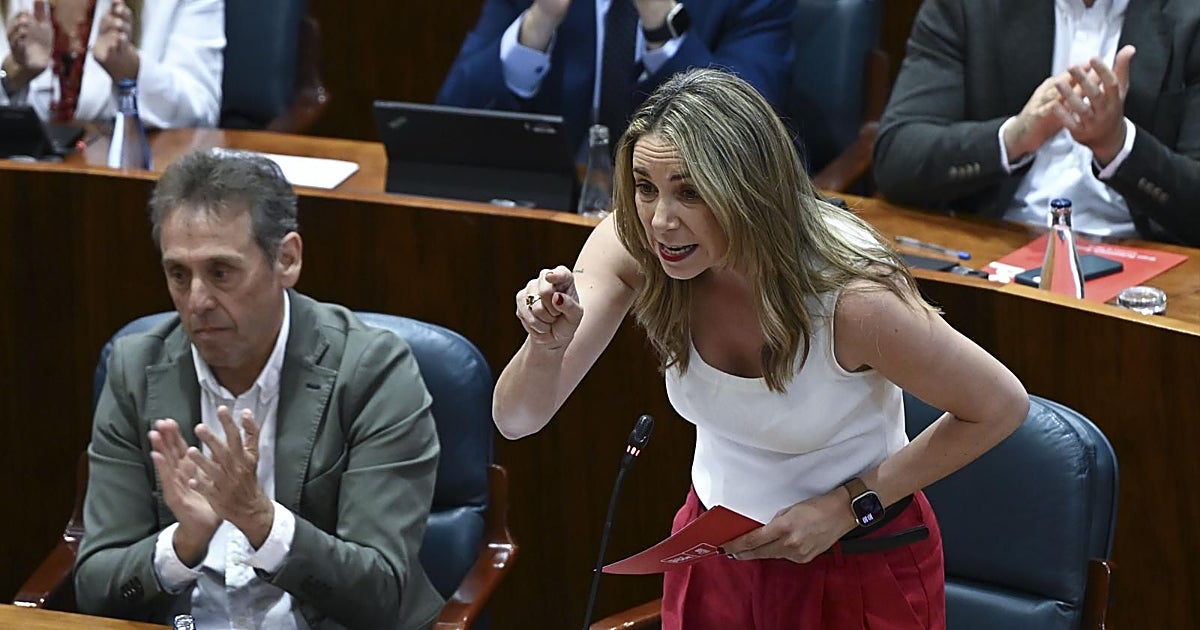 Un PSOE de Madrid KO se aferra a los viajes de Ayuso en su Pleno más difícil en la Asamblea
