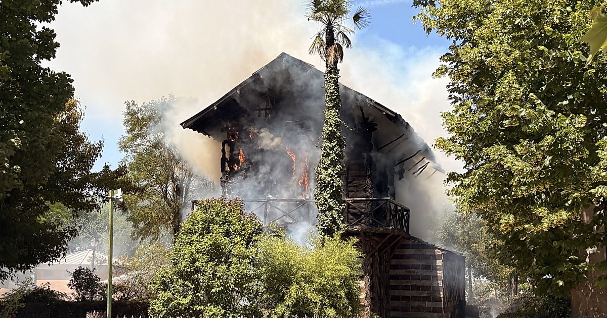 El personal del Plan de Empleo estaba en la Casa de Corcho cuando se produjo el incendio