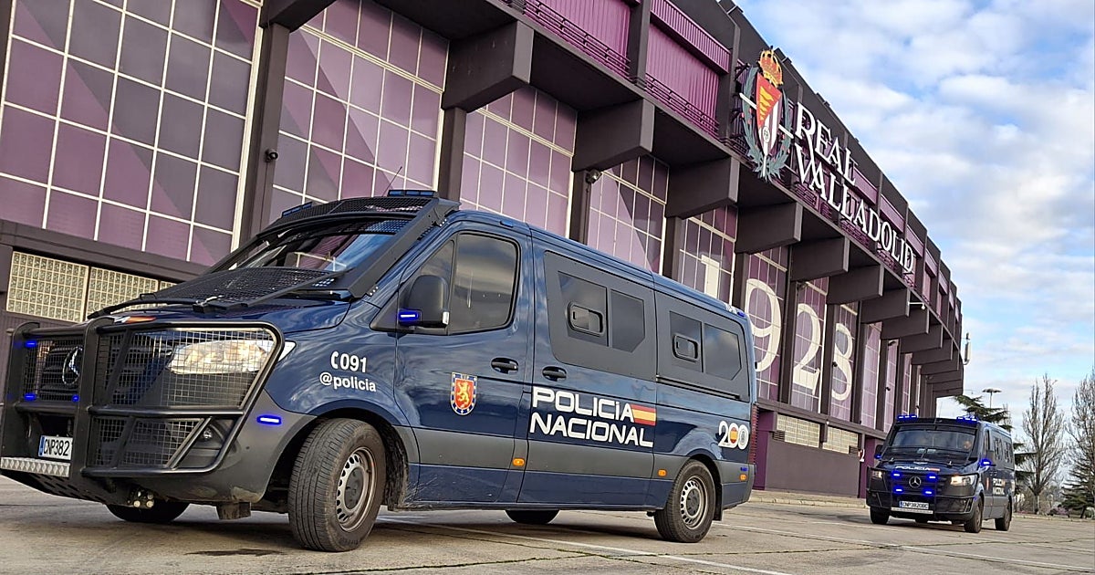 Detenidos seis jóvenes ultra del Real Valladolid por una pelea a pedradas hace dos semanas