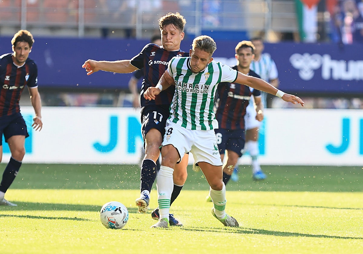 Las notas de los jugadores del Córdoba CF tras la derrota ante el Eibar