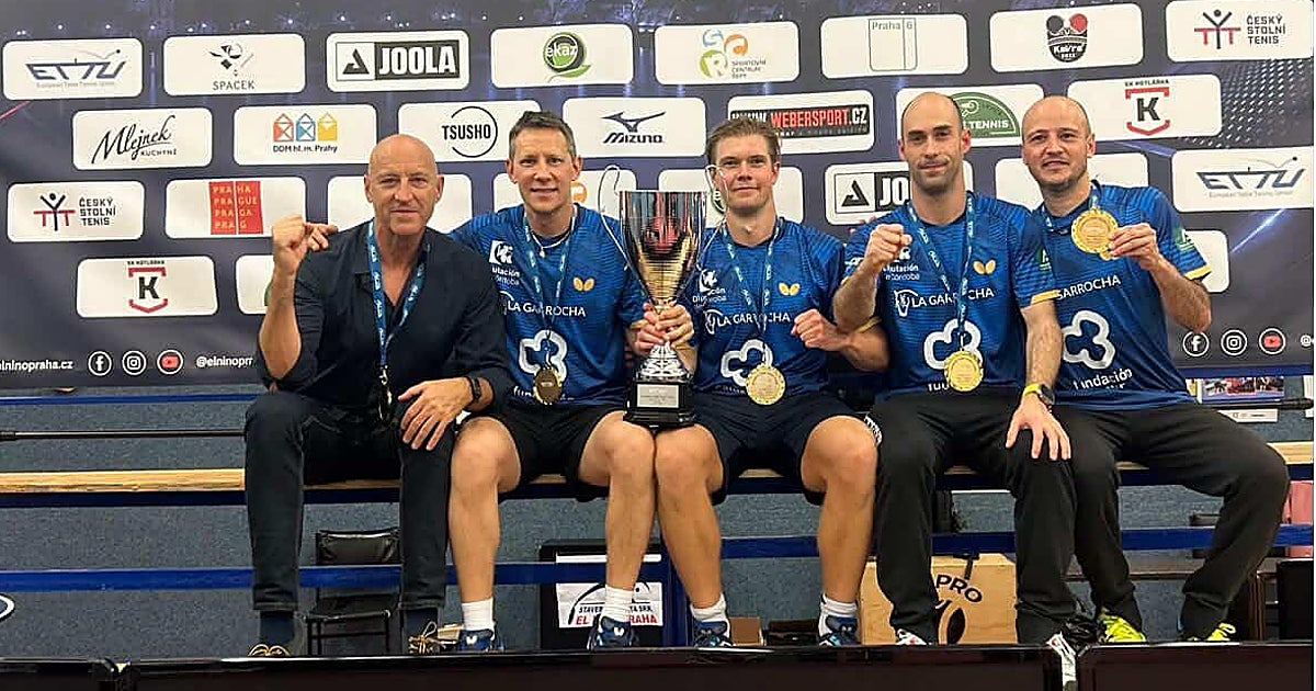 El Real Priego Fundación Kutxabank y los héroes de una gesta eterna en la Europe Cup de tenis de mesa