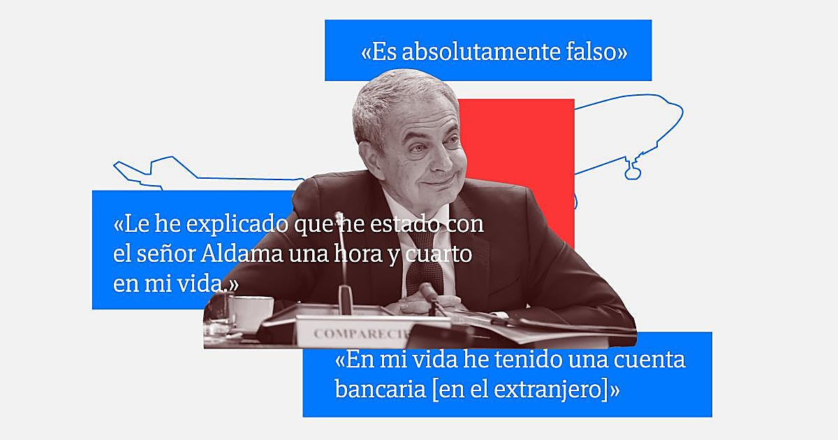 Lo que dijo Zapatero de Plus Ultra en el Senado antes de ser imputado