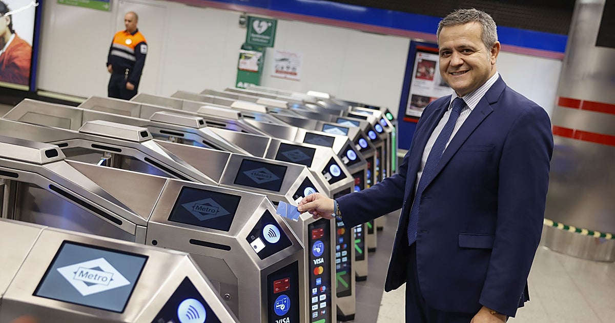 El pago con tarjeta en los tornos del Metro de Madrid será una realidad a partir del lunes