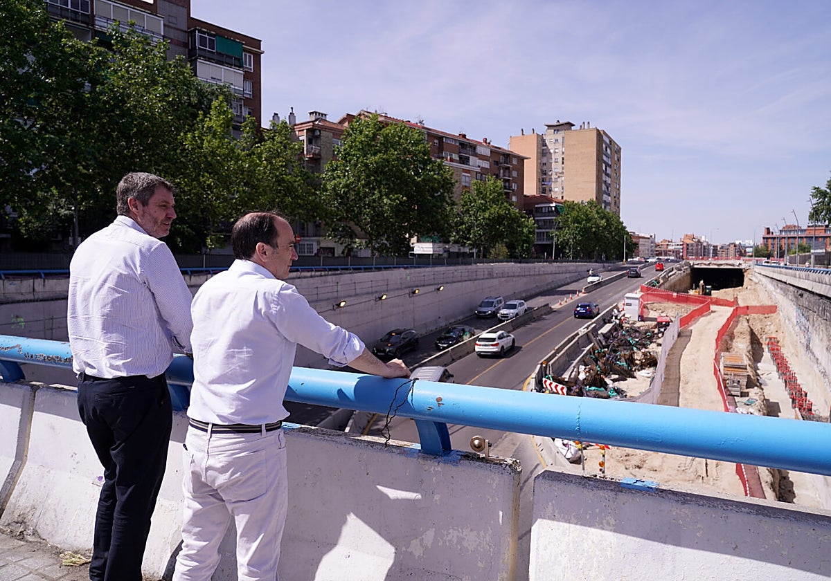 Las obras de la A-5 miran ya a la superficie: acaban el túnel y ...