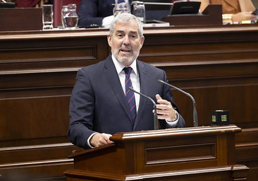 Clavijo cifra el cumplimiento de la Agenda Canaria en un 65% y la deuda del Estado en 340 millones