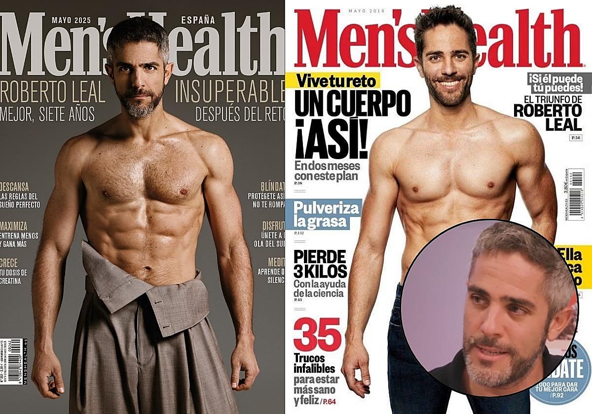 El truco de Roberto Leal para salir más fuerte en las fotos: «Media hora antes me dijeron que me tomara una tarrina de chocolate»
