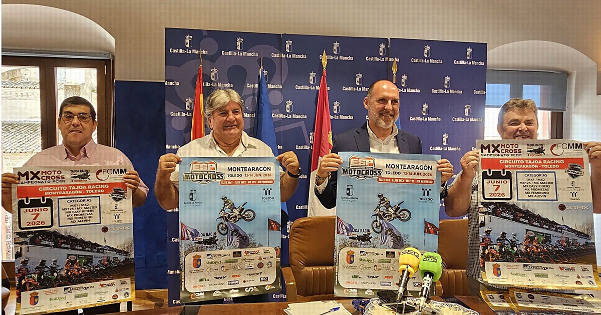 El Tajoa MX Racing de Montearagón recupera los campeonatos de motocross suspendidos por el tiempo