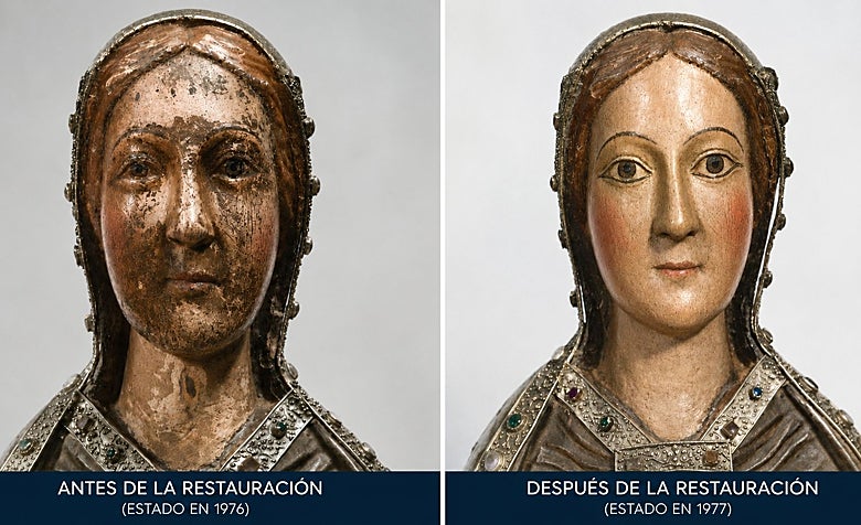 Imagen digital en color de Nuestra Señora del Sagrario.