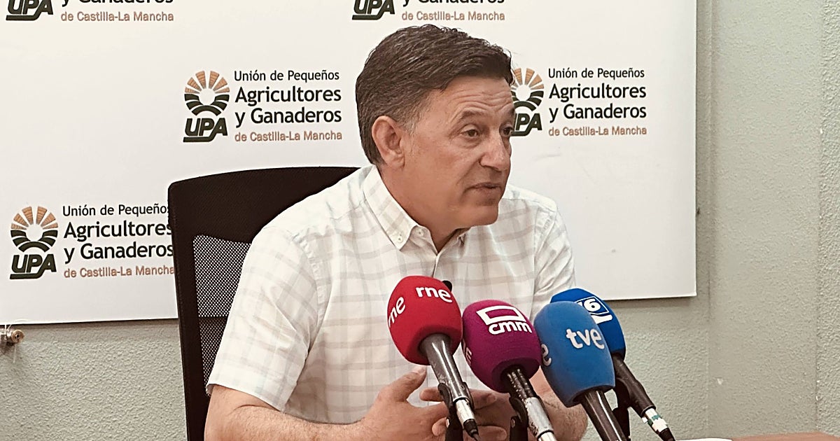 UPA alerta de que el 34% del regadío del Guadiana en Castilla-La Mancha pasaría a secano