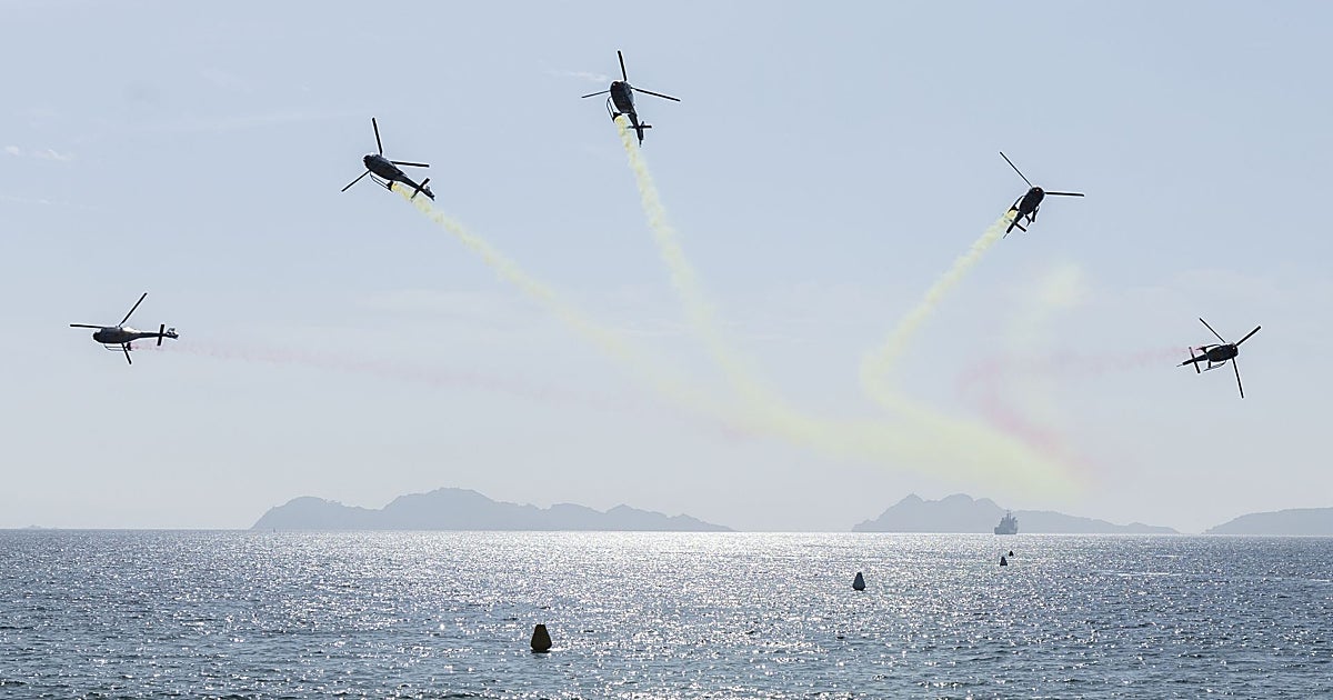 Piruetas, desembarcos y ataques con drones: el Ejército demuestran sus capacidades en Vigo