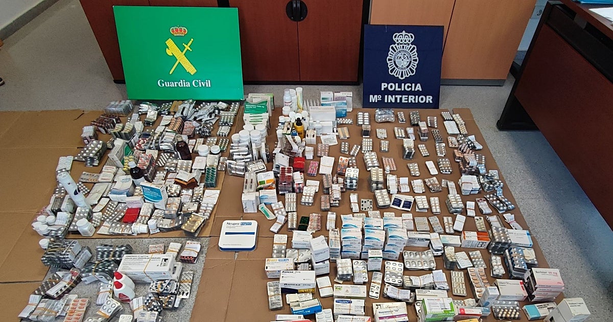 Más de 150 fármacos, kilos de cocaína y armas, entre los objetos intervenidos a una trama desarticulada en Pontevedra