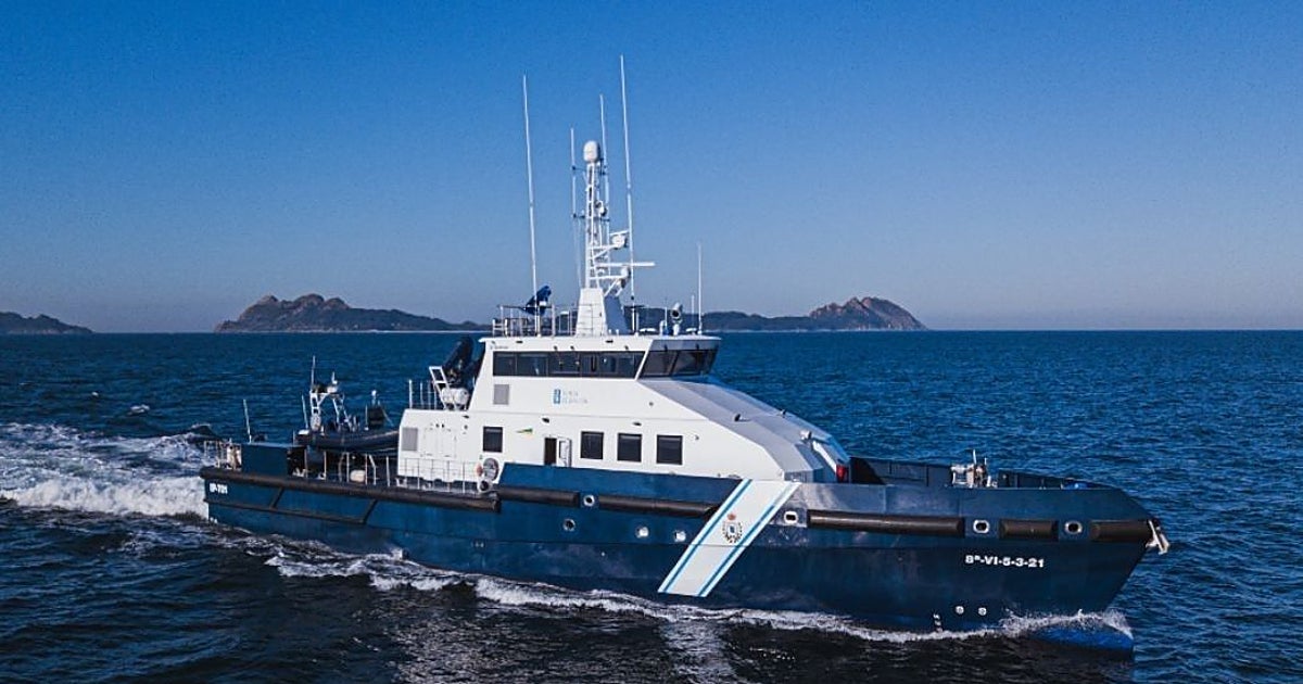 Rescatan a un hombre que desapareció mientras pescaba en Cabo Udra (Bueu)