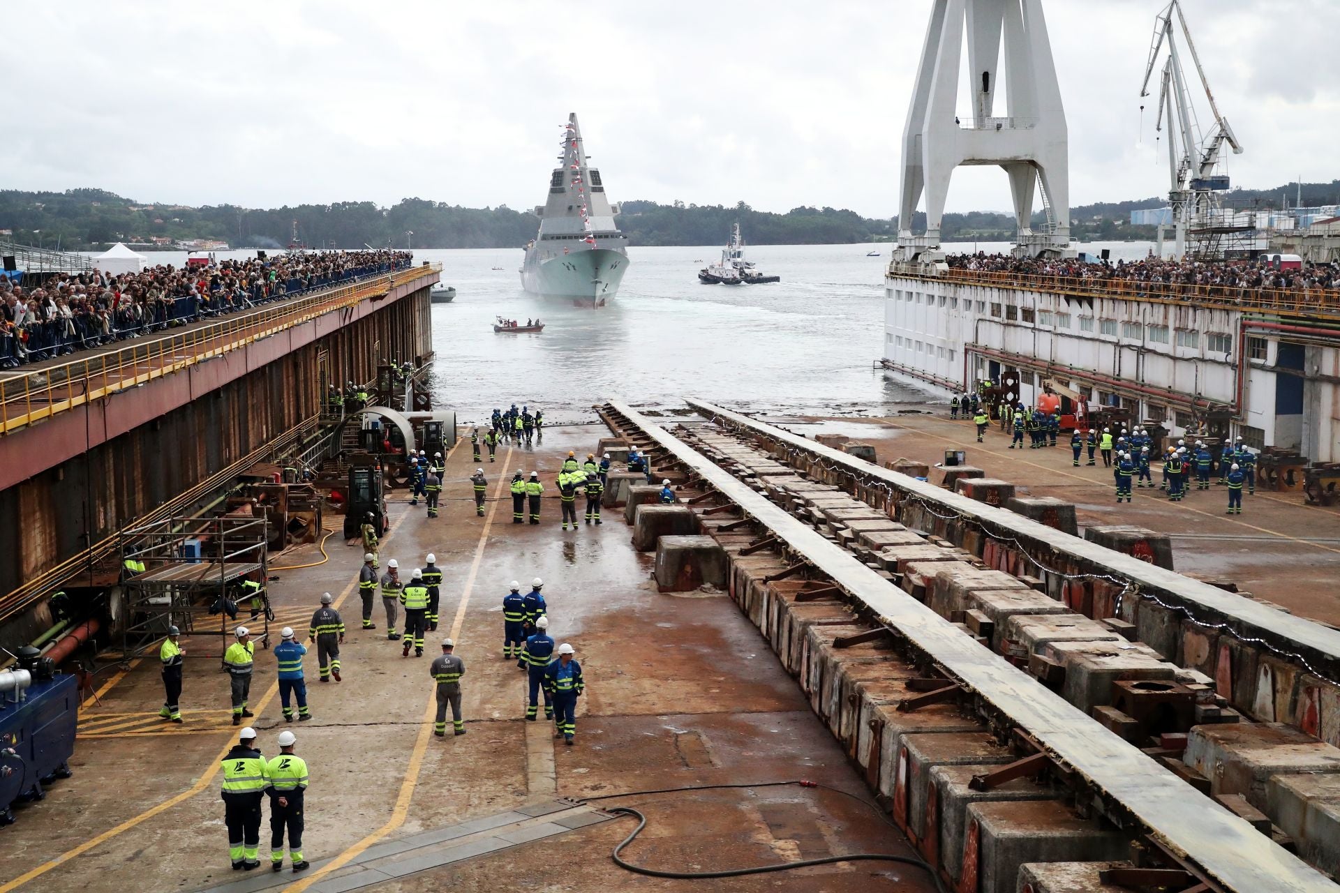 Los sindicatos de Navantia Ferrol rechazan la entrada de capital privado