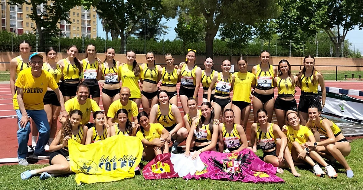 El Club Atletismo Toledo femenino, cuarto en el Nacional de Segunda División