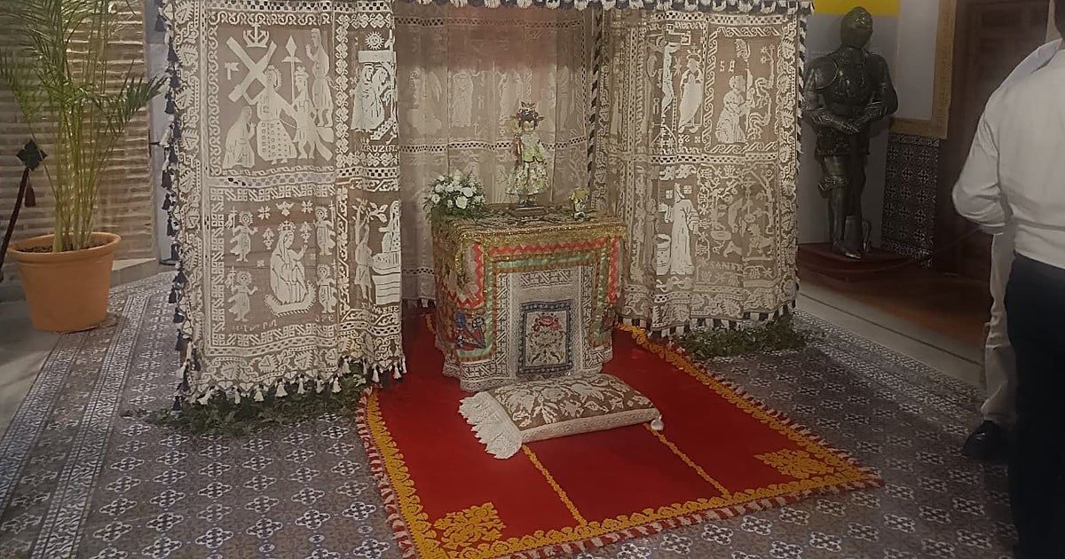 Lagartera exhibe su Corpus Christi en Toledo y aspira al reconocimiento nacional