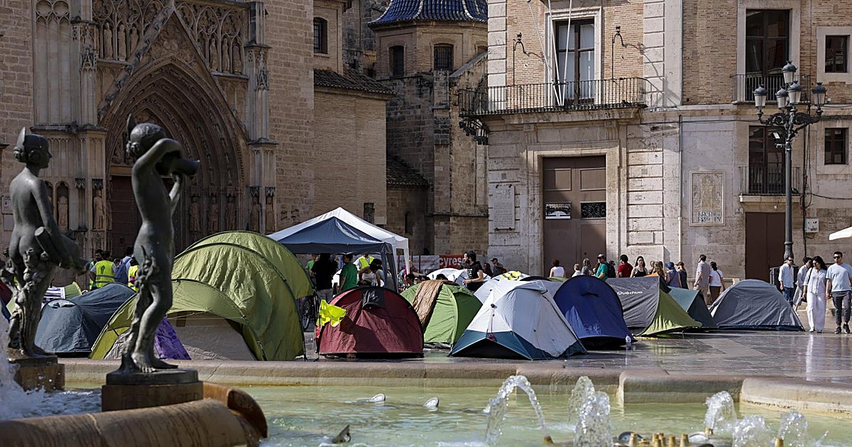 Catalá remite a Policía Nacional el desalojo de la acampada docente en víspera del Corpus en Valencia