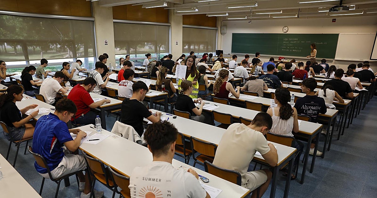 Así ha sido el examen de Castellano: Lengua y Literatura de la Selectividad (PAU) en la Comunidad Valenciana