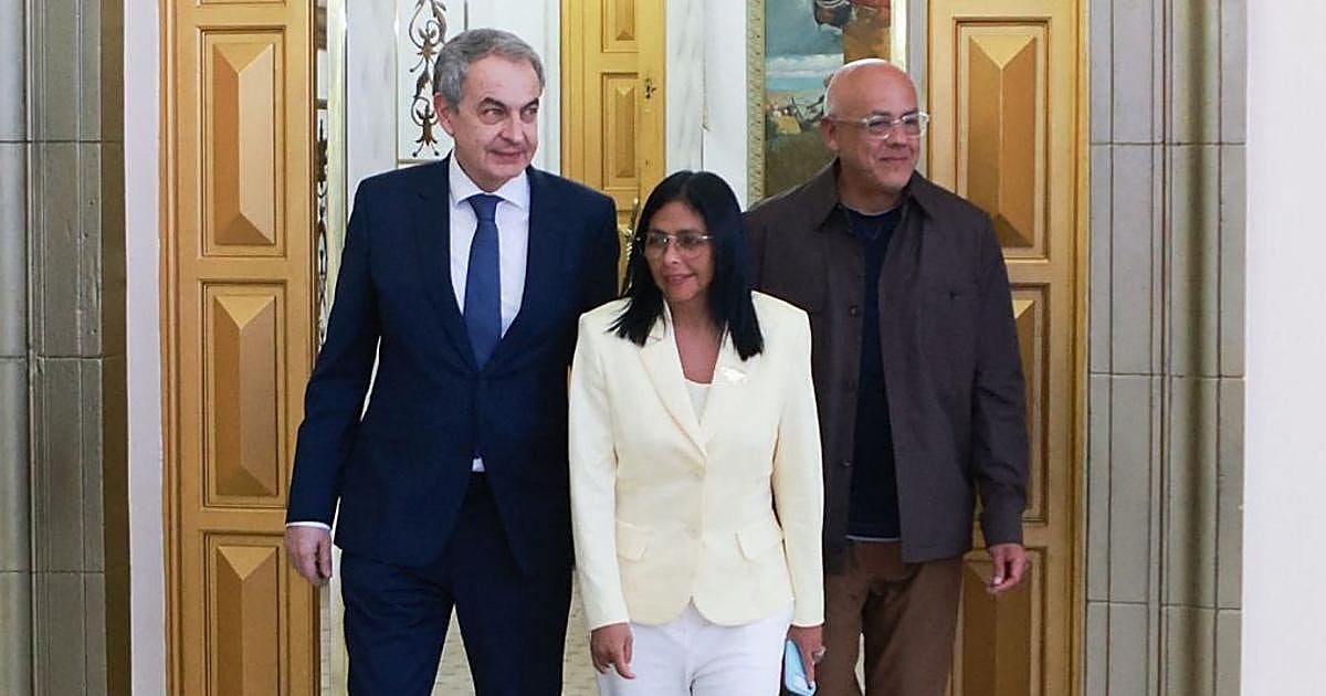 El régimen de Delcy Rodríguez hace desaparecer a Zapatero tras su imputación