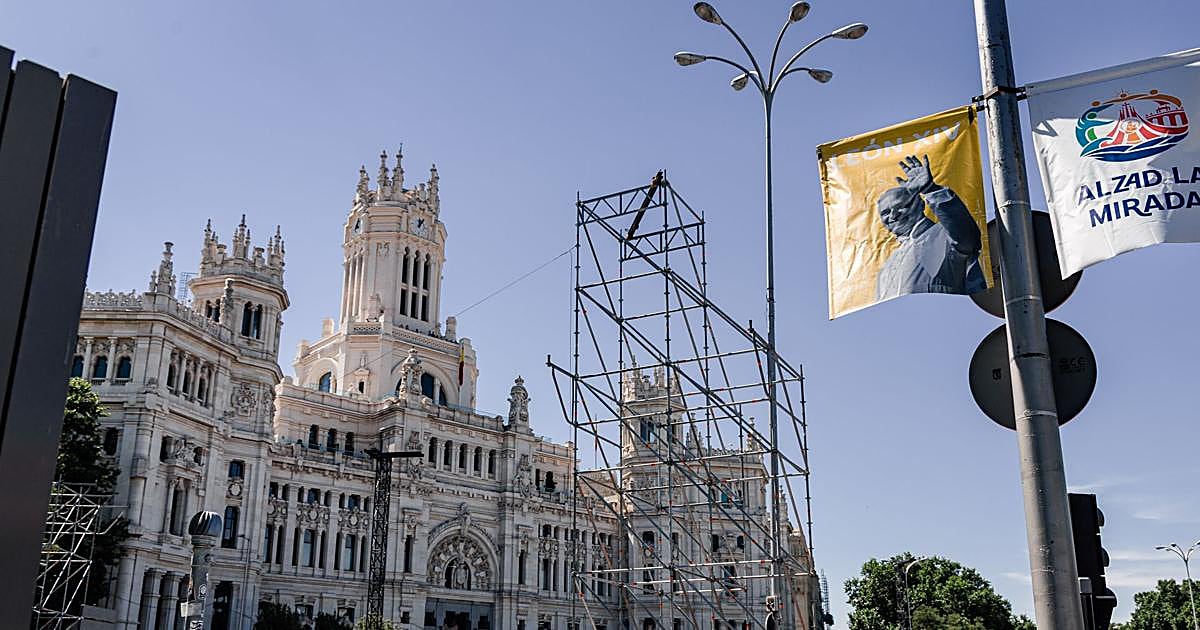 Cortes de tráfico por la visita del Papa a Madrid: calles afectadas este miércoles y jueves