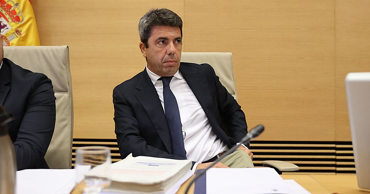 La Audiencia de Valencia corrige a la juez y acepta que Mazón se persone en la causa de la dana