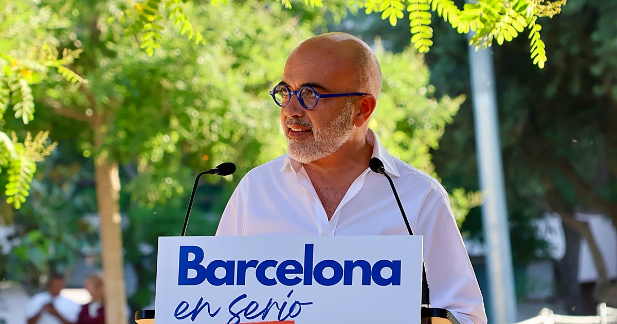 Sirera presenta su proyecto para de Barcelona para 2027: vivienda, seguridad y comercio local