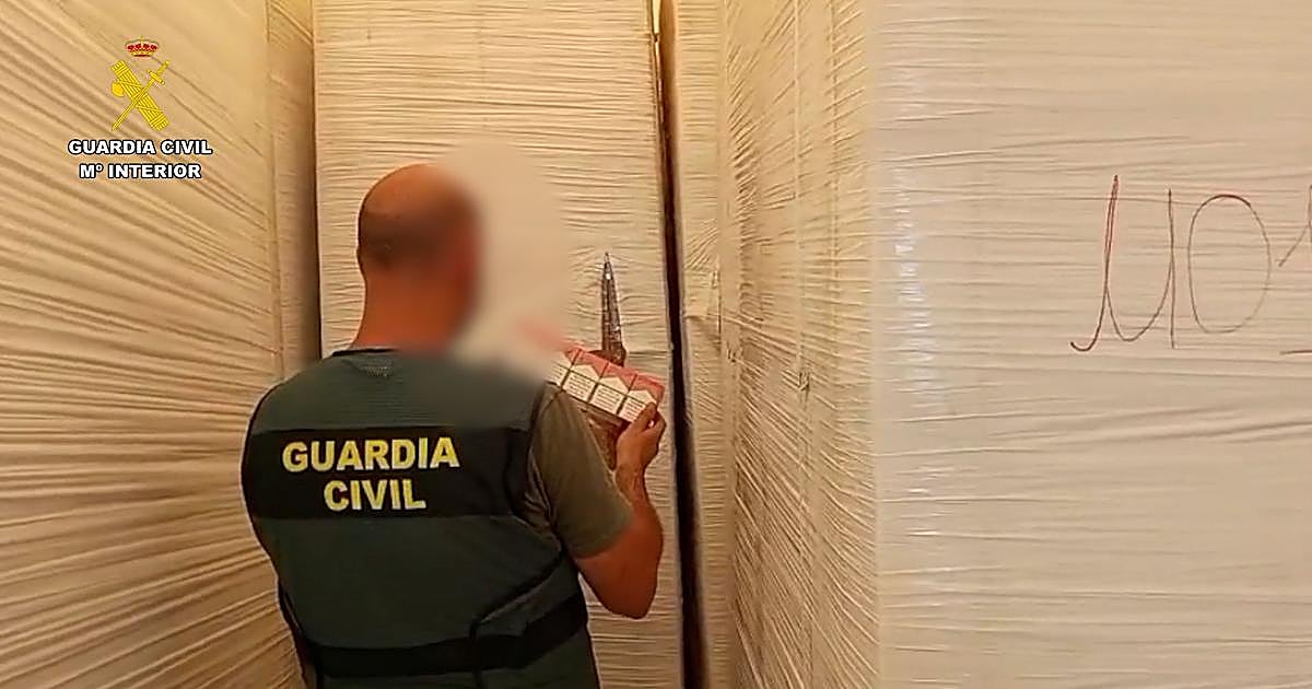 Cae en Lucena una fábrica ilegal capaz de producir millones de cigarrillos para toda Europa