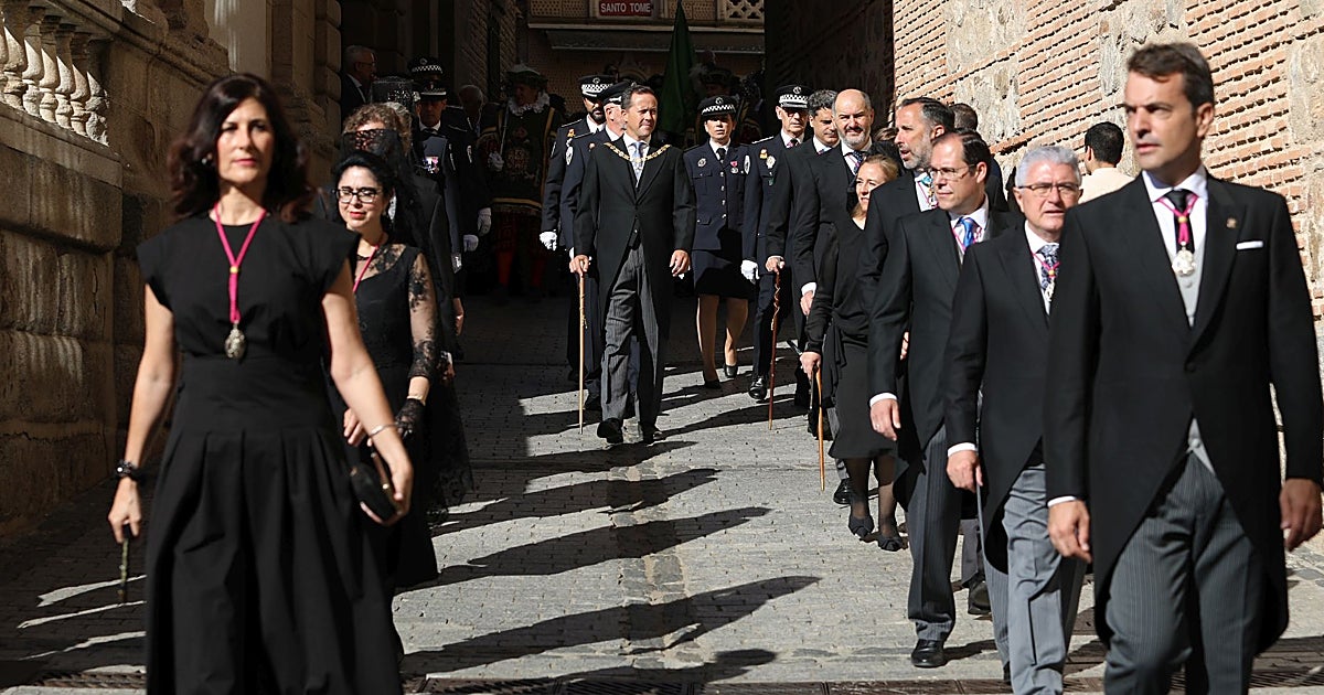 El alcalde de Toledo califica de «radiante» y «extraordinaria» la jornada del Corpus