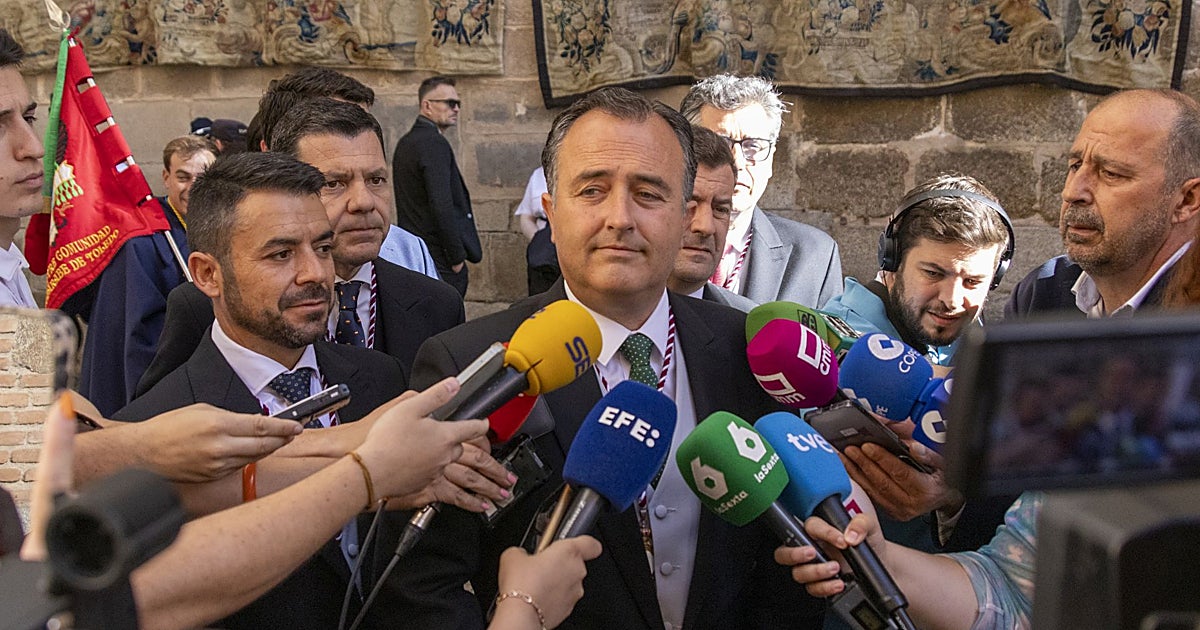 Vox reivindica las raíces cristianas de Castilla-La Mancha durante el Corpus Christi de Toledo