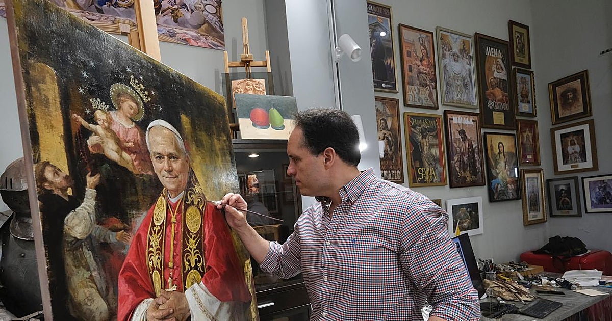 Raúl Berzosa, el pintor andaluz que retrata a los Papas