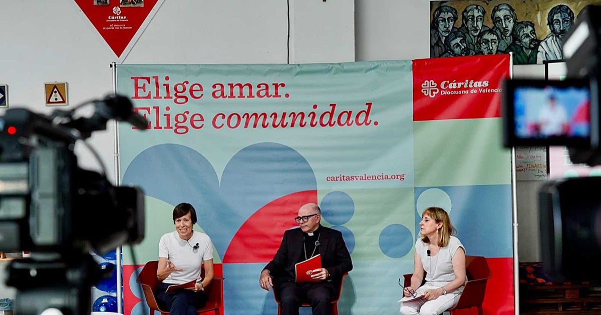 Cáritas Valencia benefició en 2025 a 73.742 personas, un 34 por ciento de ellas menores de edad