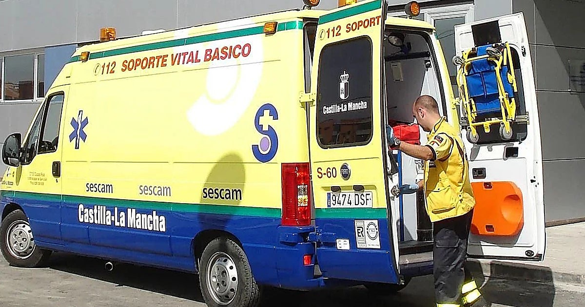 Un fallecido y una herida tras salirse de la vía con su coche en Lezuza (Albacete)