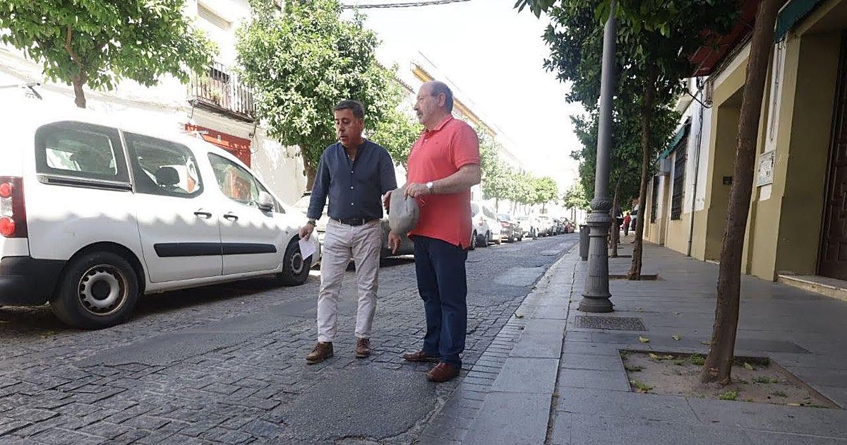 La recuperación del adoquinado de la calle Mayor de Santa Marina comenzará en Córdoba en otoño