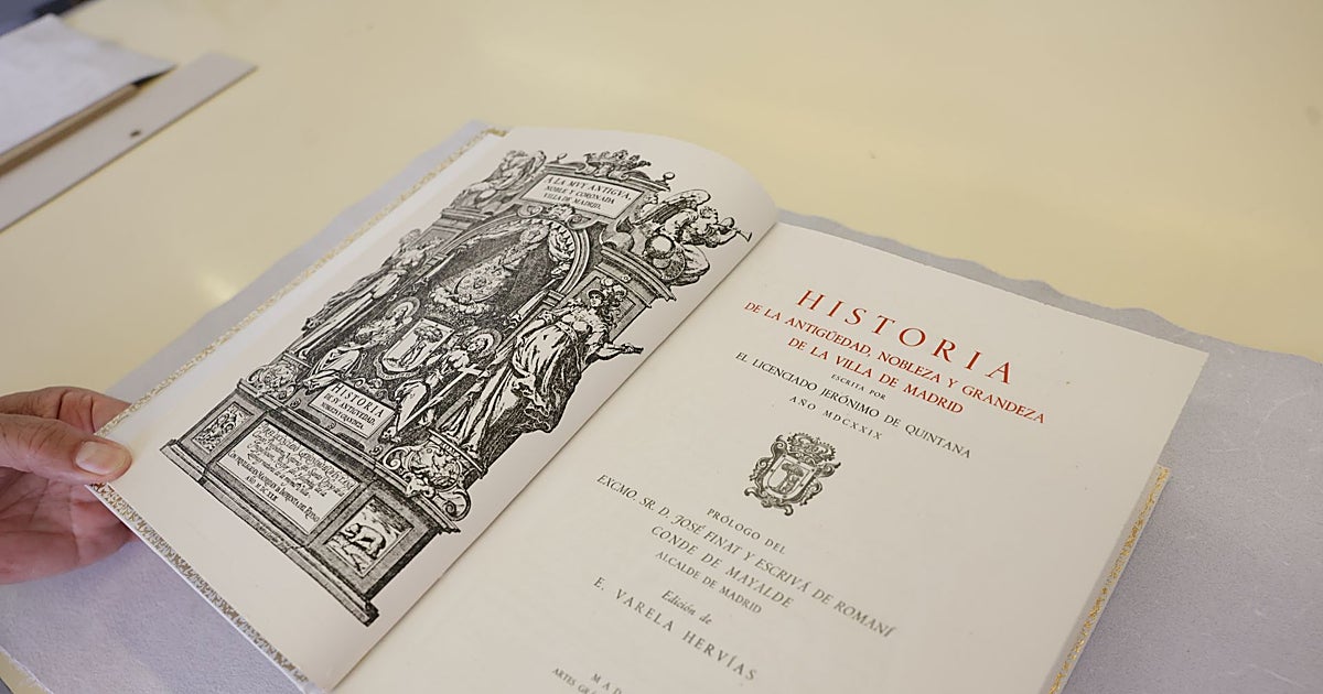 Un volumen histórico, rosarios y dulces conventuales: los regalos de Madrid a León XIV