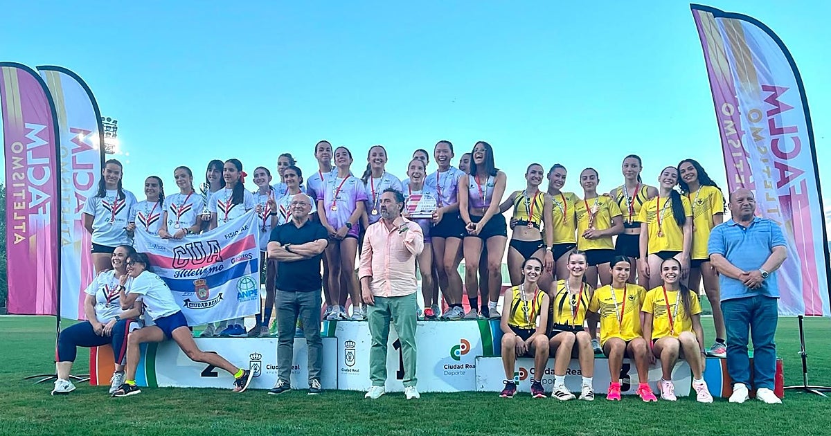 El Club Atletismo Albacete revalida el doble título regional