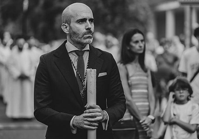 Pedro Gutiérrez, el nuevo hermano de la fraternidad Huerto