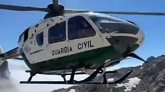 Tres senderistas rescatadas en Picos de Europa tras la torcedura de tobillo de una de ellas