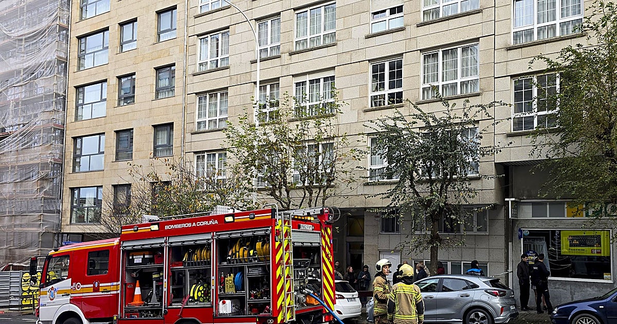 Una mujer fallece al incendiarse su vivienda en La Coruña