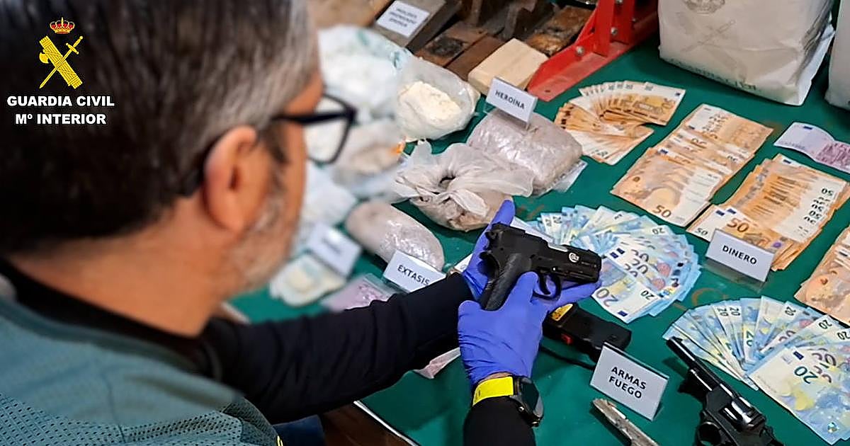 España concentra más de un tercio de la cocaína decomisada e
