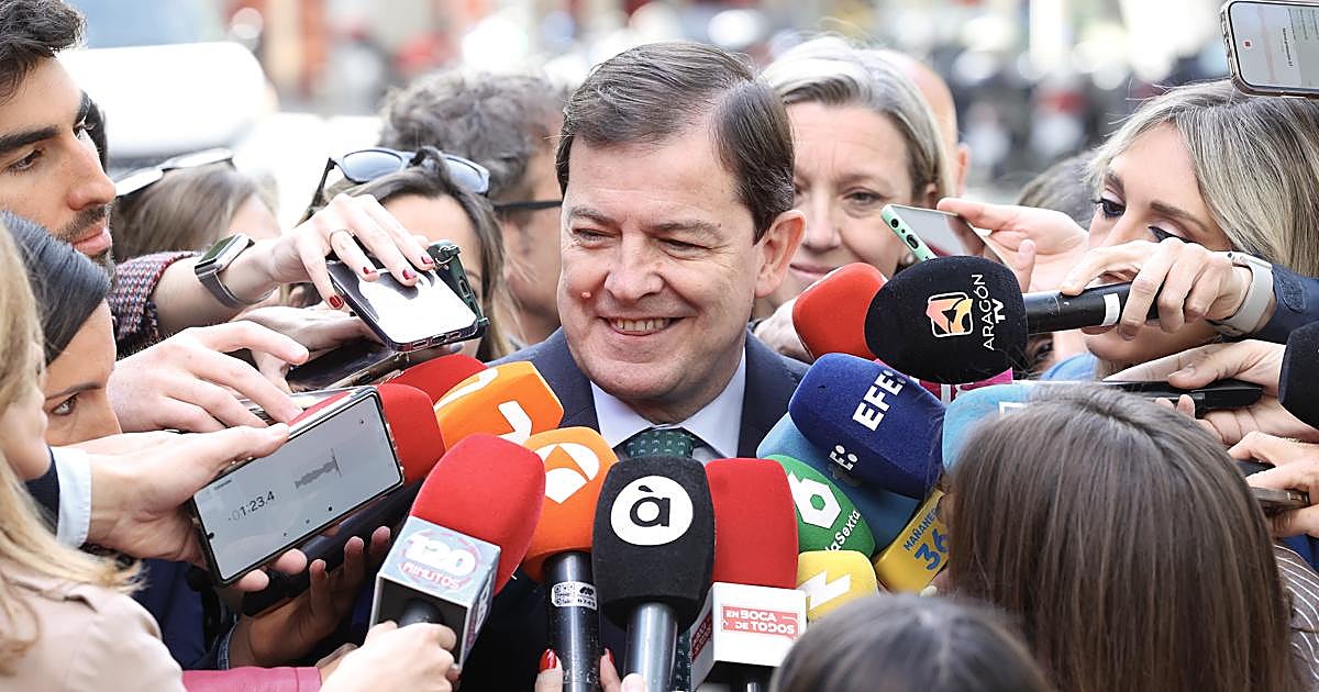 Investidura de Alfonso Fernández Mañueco, en directo: debate