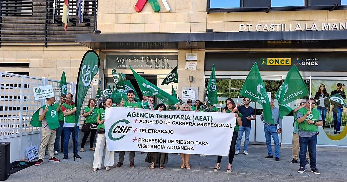 CSIF alerta de que la plantilla de la Agencia Tributaria est