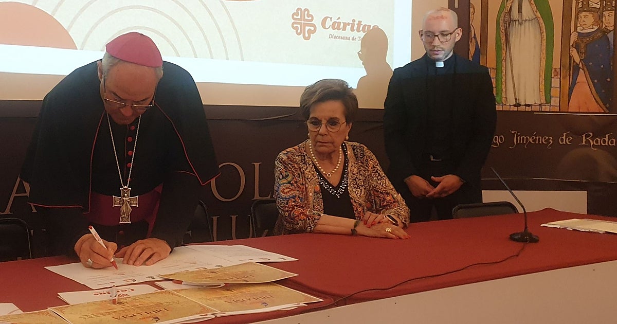Cáritas Toledo agradece la «generosa» donación de la Esclavi