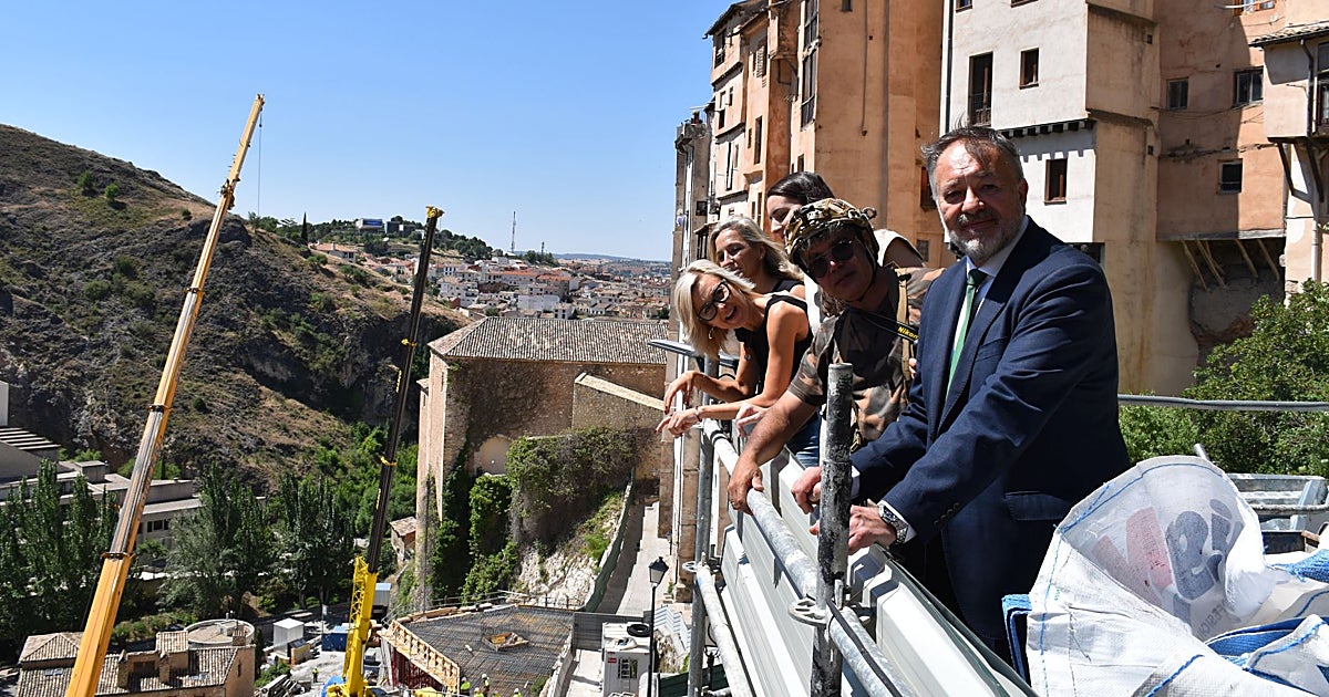 La apertura de las escaleras mecánicas al Casco Antiguo de C
