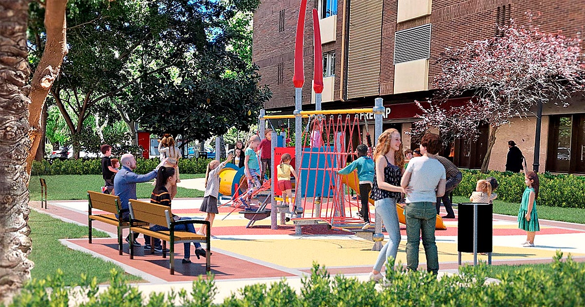 Valencia inicia las obras de un nuevo parque infantil en la 