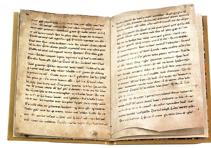 Les 'Homilies d'Organyà', uno de los regalos de Illa, considerado uno de los primeros textos en catalán