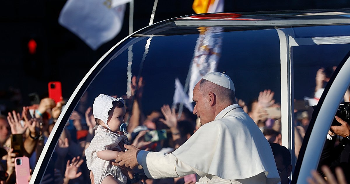 Recorrido del papamóvil en Barcelona hoy, miércoles: calles 