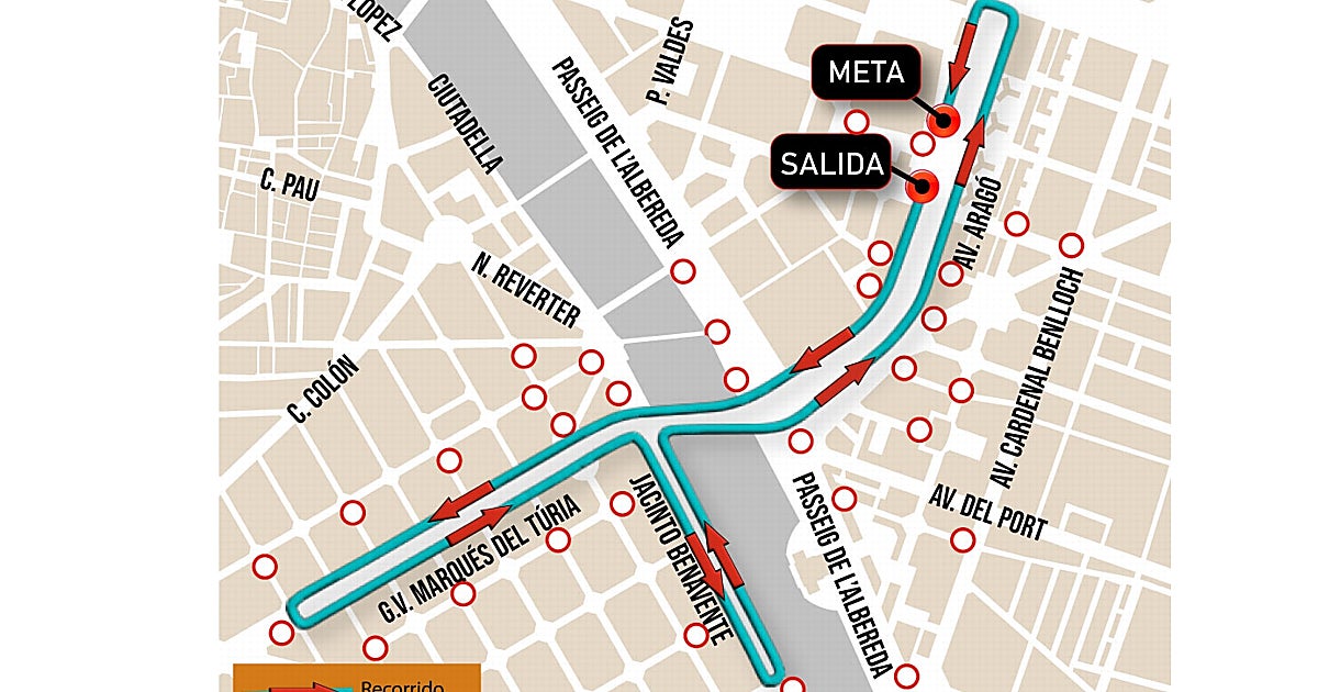 Calles cortadas y 18 líneas de la EMT desviadas este domingo